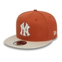 new era snapback cap new york yankees 9fifty orange m/l