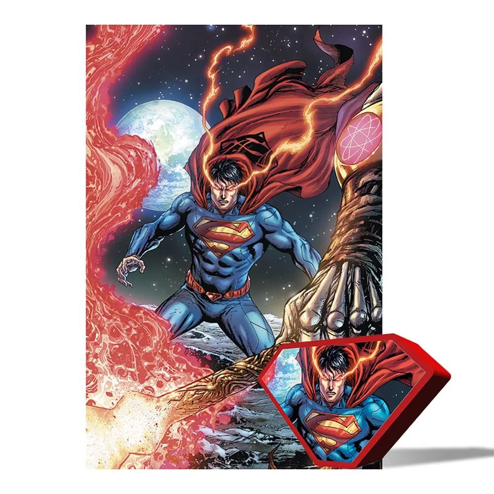 dc comics puzzle lenticular superman 3d box 300 pcs