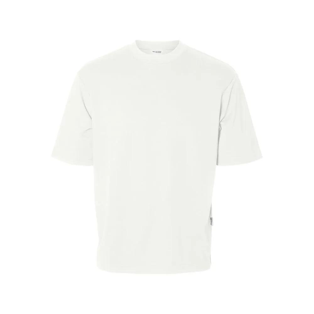 selected t-shirt oscar relax fit white l