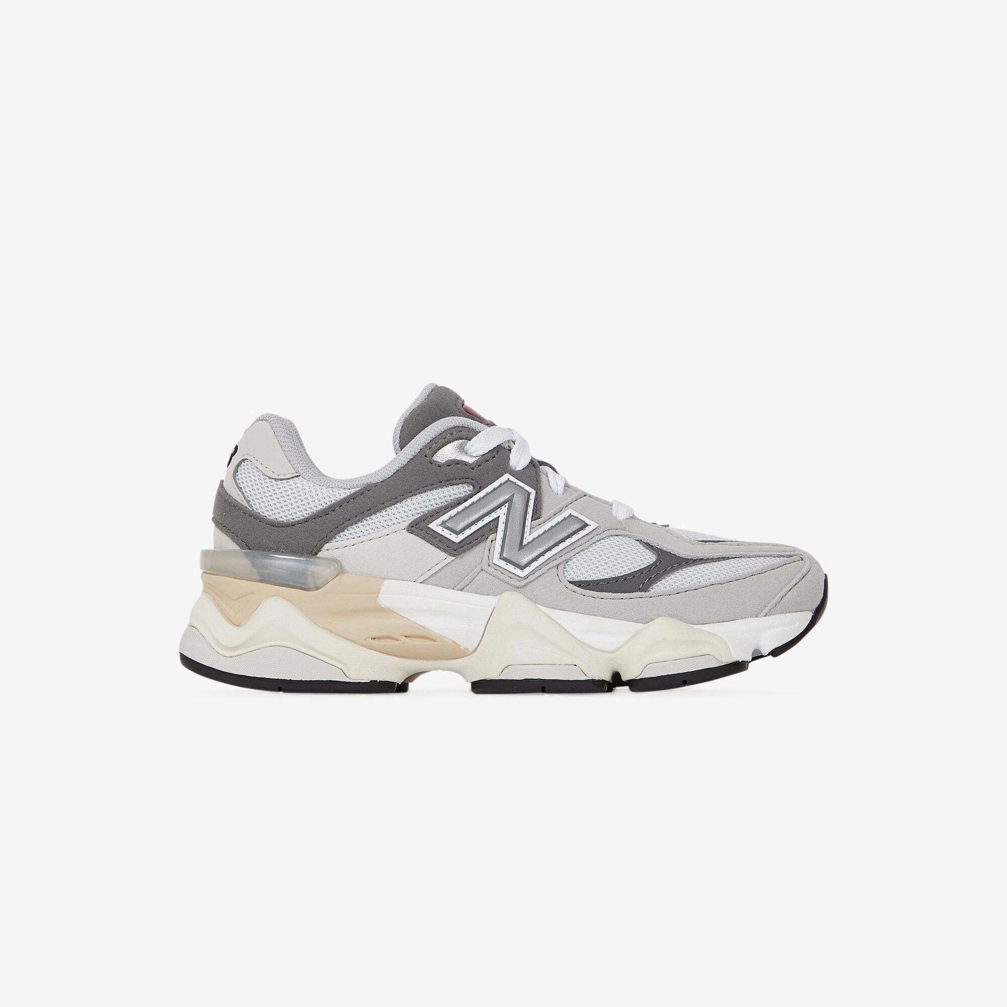 new balance sneakers 9060 rain cloud grey/white 29