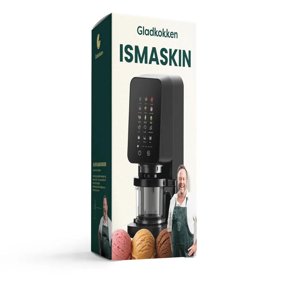 gladkokken ice cream maker 500ml 3 containers