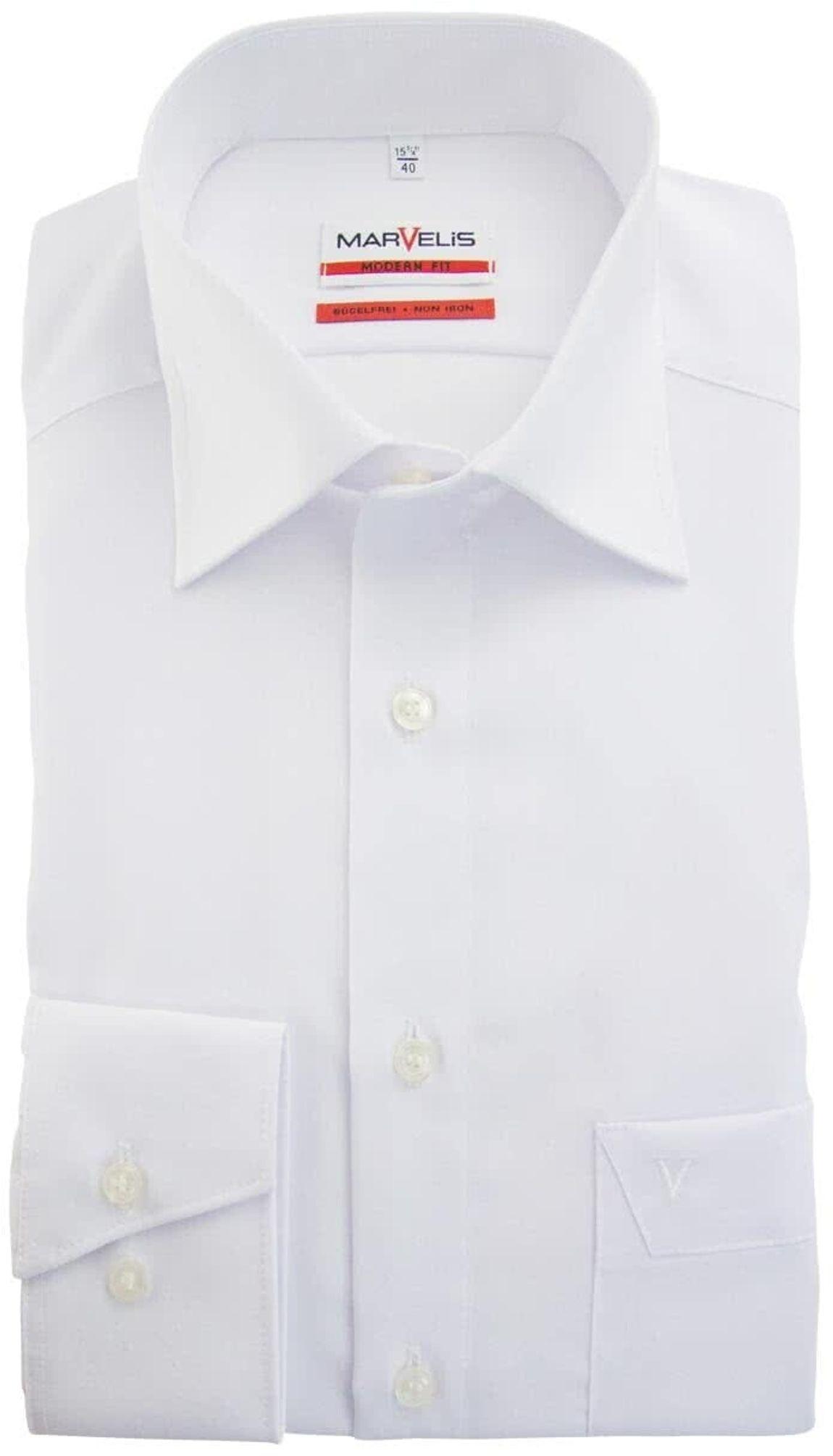 marvelis casual shirt modern fit white 45
