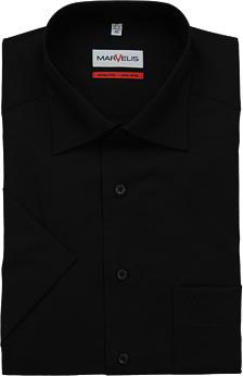 marvelis short-sleeved shirt comfort fit black 46