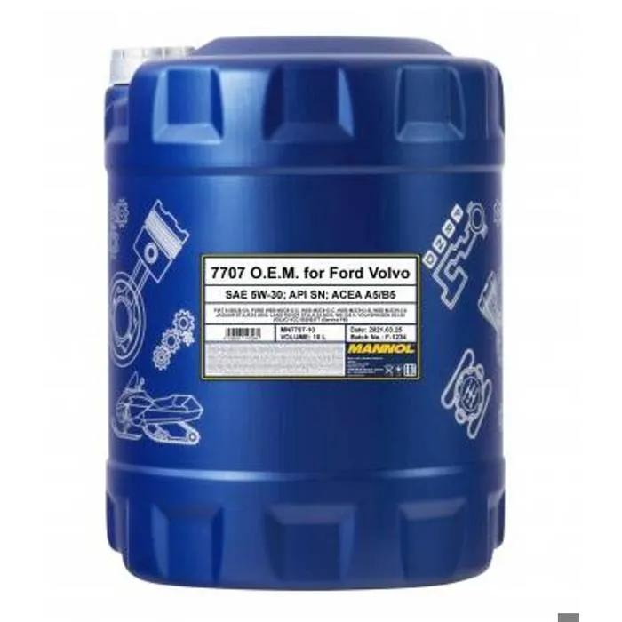 mannol motor oil o.e.m. 5w-30 synthetic 10 liter