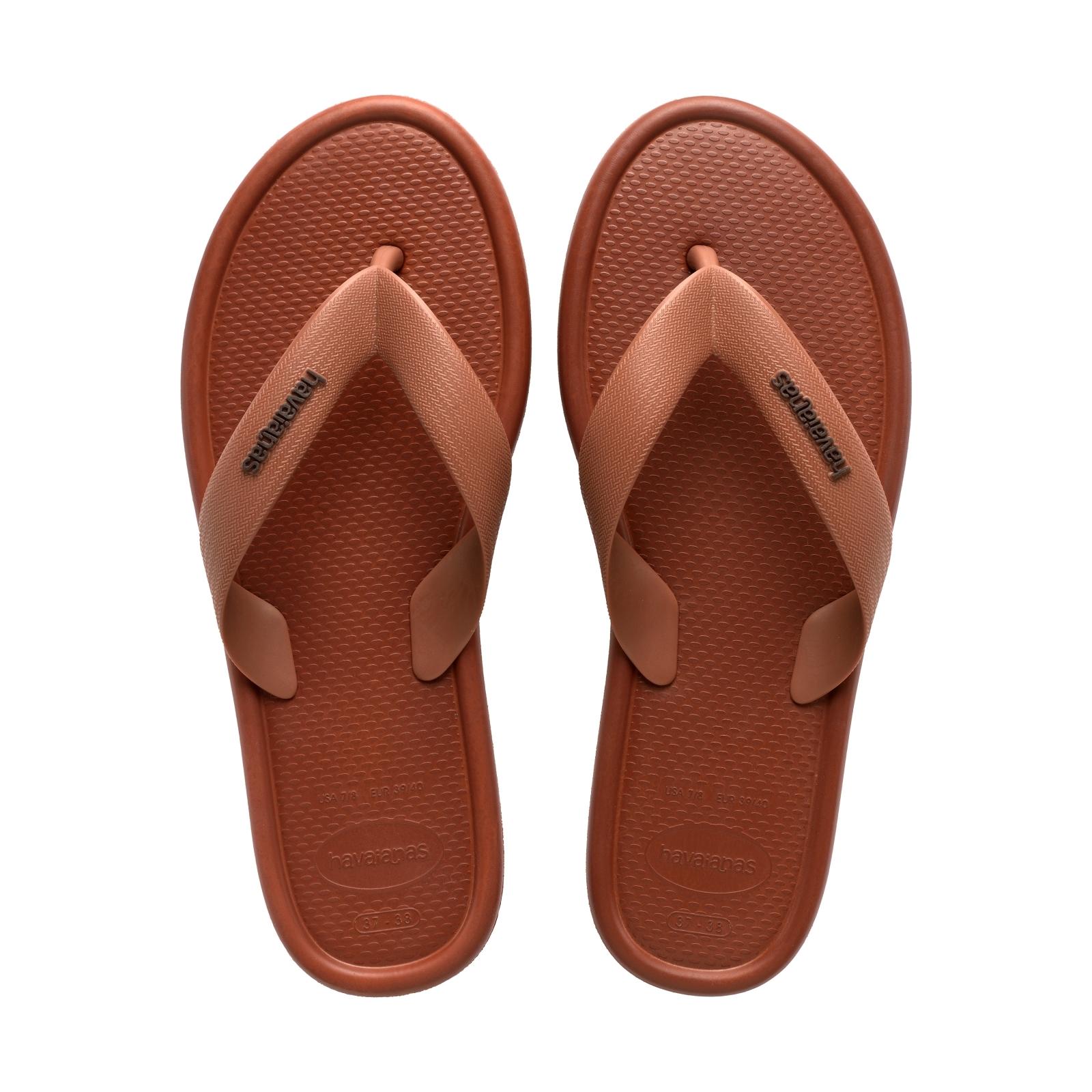 havaianas flip-flops puffed rust 37/38