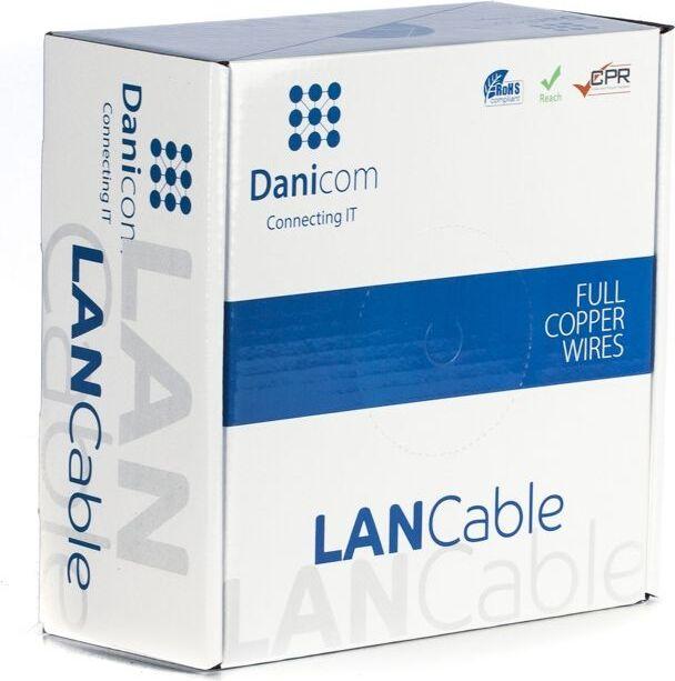 danicom network cable cat6a utp 100m outdoor
