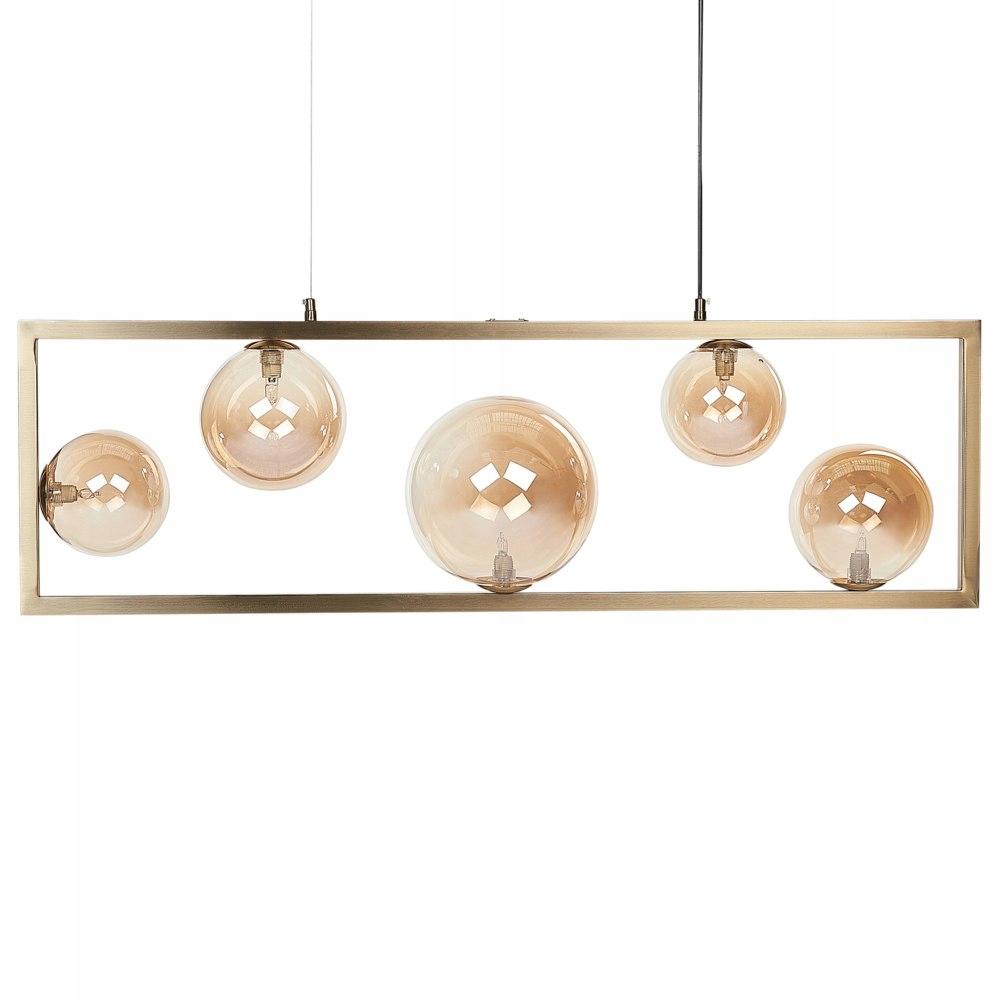 geehi pendant lamp brass 5 lights