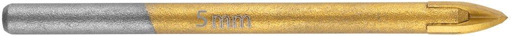 graphite drill bit universal tin 5mm 1 piece