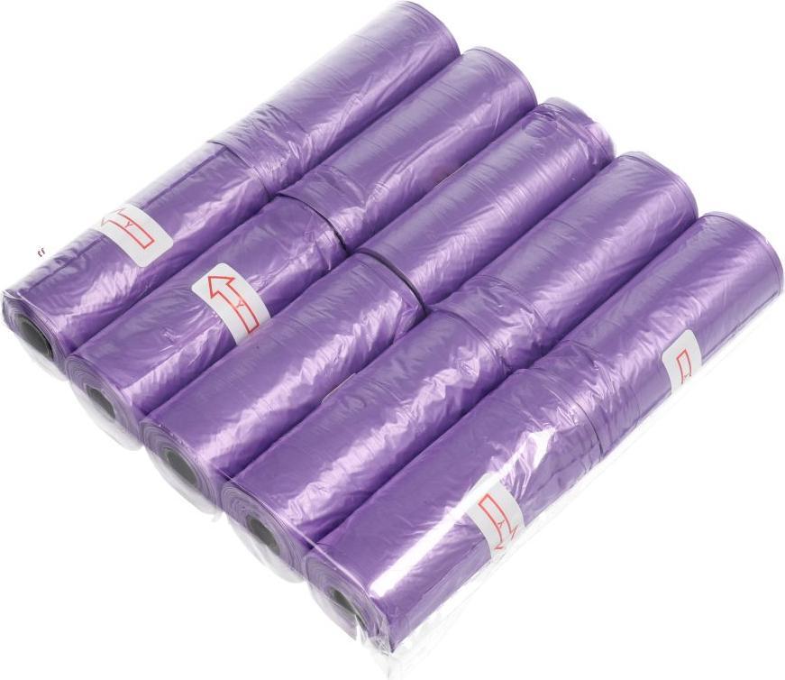 consumer electronics dog waste bags 10 rolls purple