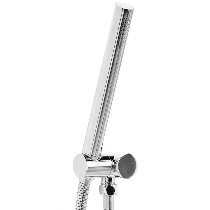 beliani shower head marfau silver brass