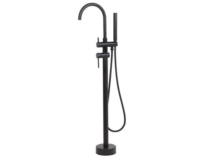 beliani freestanding bathtub faucet tugela black