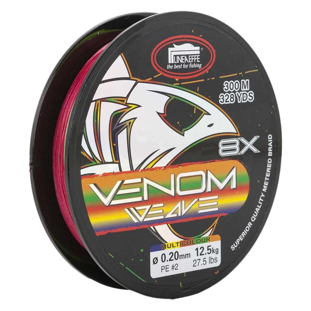 lineaeffe braided fishing line venom 8x 0.18mm 300m