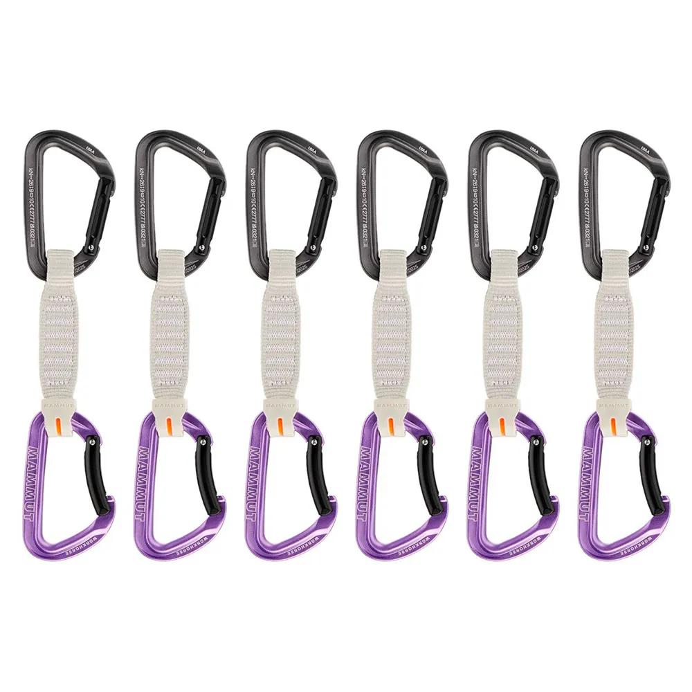 mammut quickdraw workhorse keylock 12cm 6 units violet