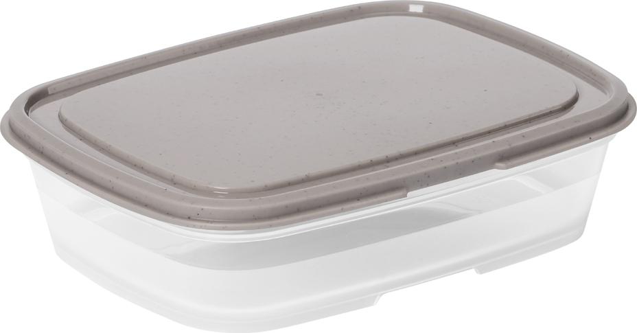smartstore food storage container 0.8 liter gray/transparent