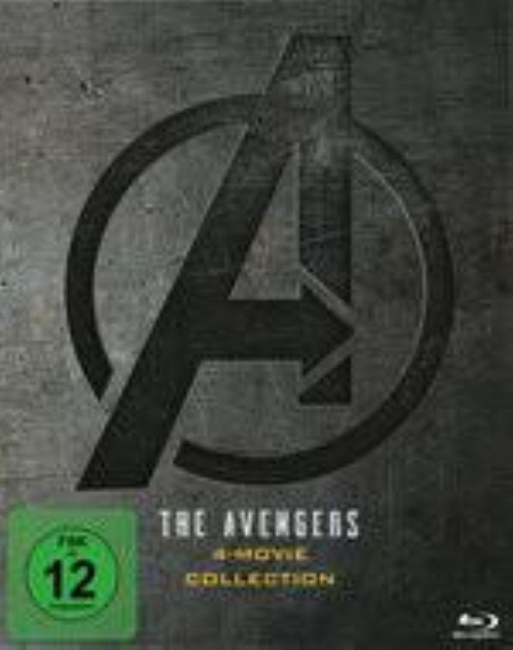 marvel movie collection avengers 1-4 blu-ray