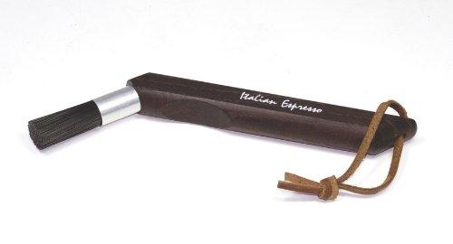 redecker espresso brush thermowood curved handle