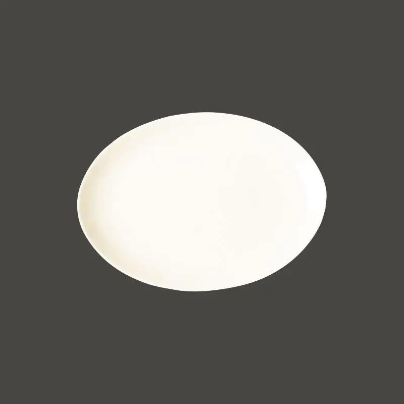 rak oval serving platter nano 21x15cm