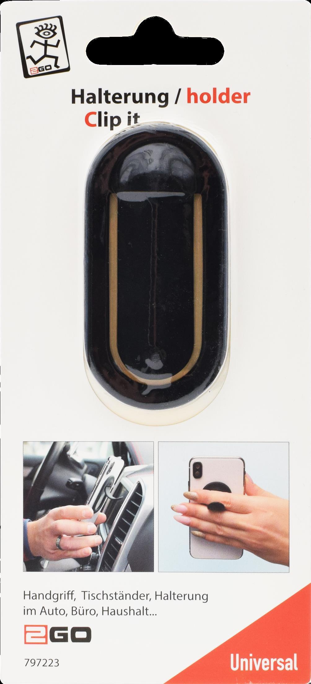 2go universal smartphone holder 797223 black