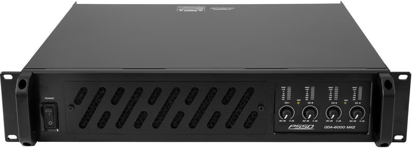 psso 4-channel amplifier qda-6000 mk2 1500w rms
