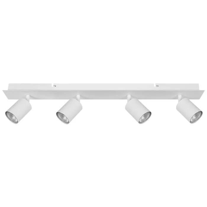 beliani ceiling light tigris adjustable white 4 lamps