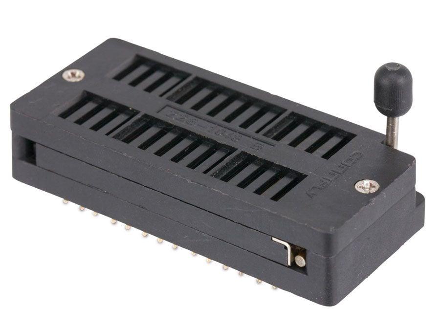 keystone ic socket nullkraft 28-pin