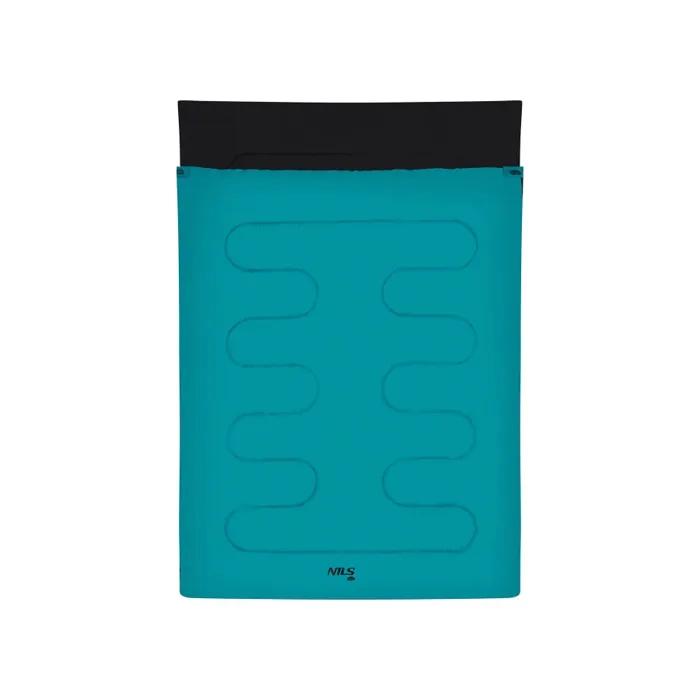nils camp double sleeping bag nc2001 blue
