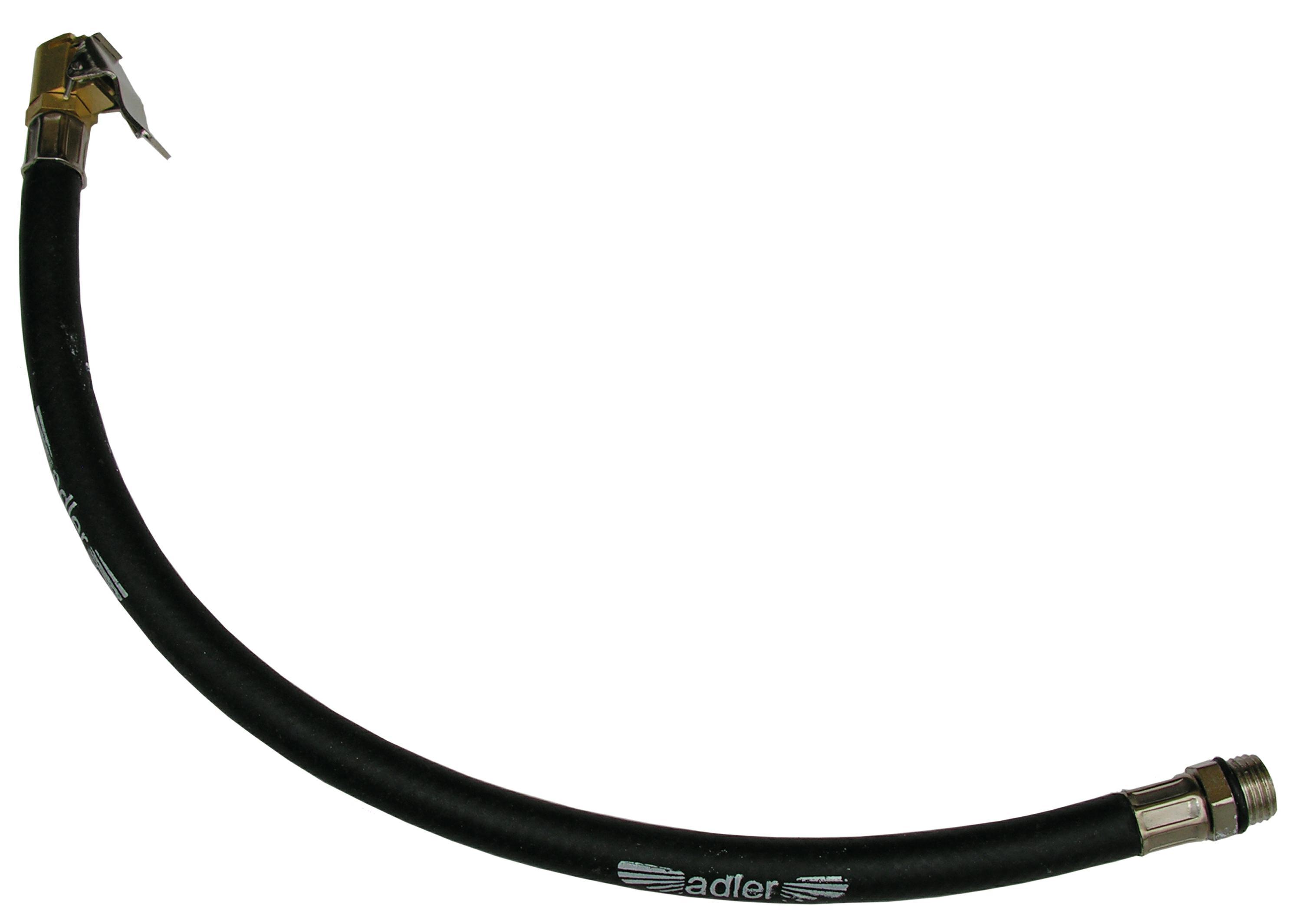 adler compressor accessory hose 35cm with pressure gauge