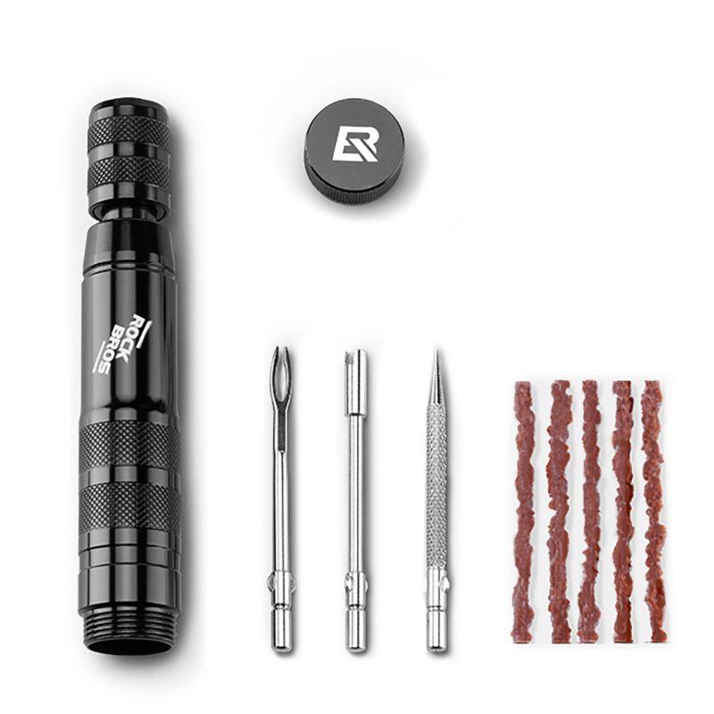 rockbros tire repair kit 43210006001 black