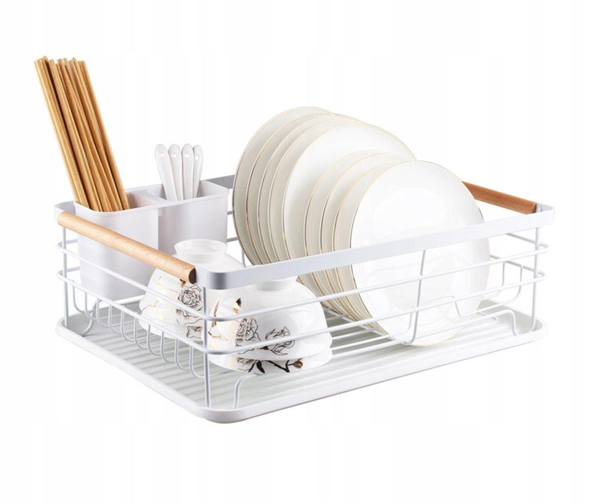 elitehoff dish drainer e-8057 with tray and cutlery holder