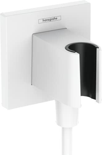 hansgrohe shower head support fixfit e white