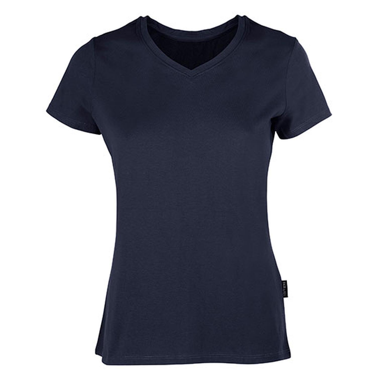 hrm t-shirt luxury v-neck navy 4xl