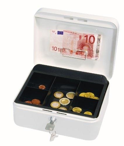 wedo cash box 145200h white 20x16x9cm