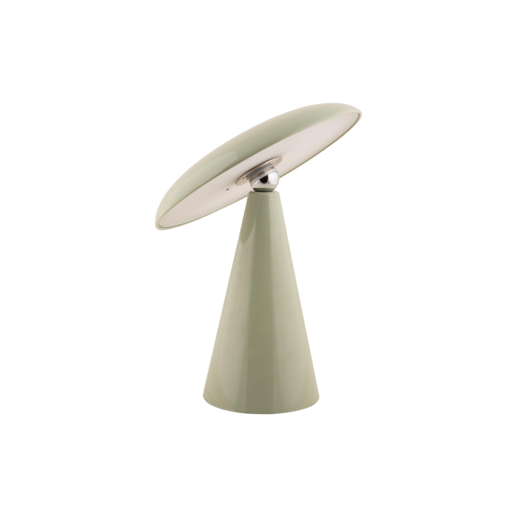 leitmotiv table lamp phoebe led rechargeable 26x23cm