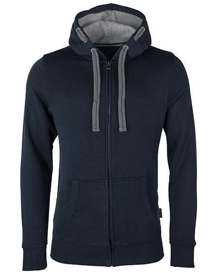 hrm hooded jacket fitted navy s