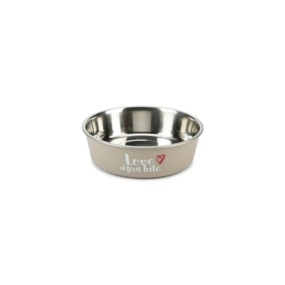 beeztees dog feeder first bite gray 750ml