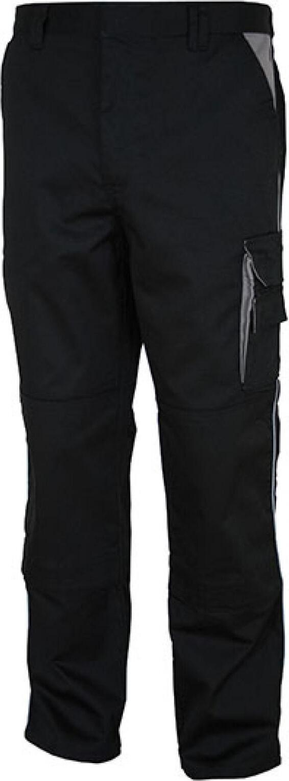 carson work pants contrast black/grey 29