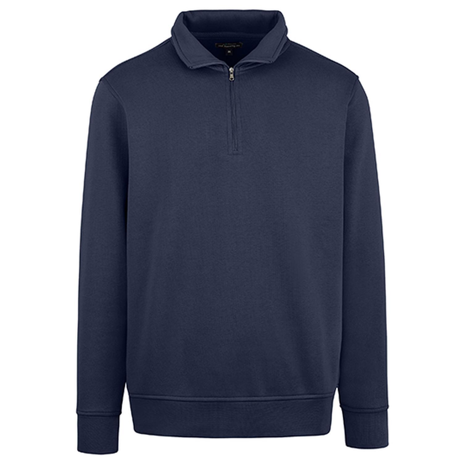 hrm zip sweatshirt premium unisex navy