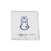 durable sheet protectors a4 0.12mm blue 100 pack