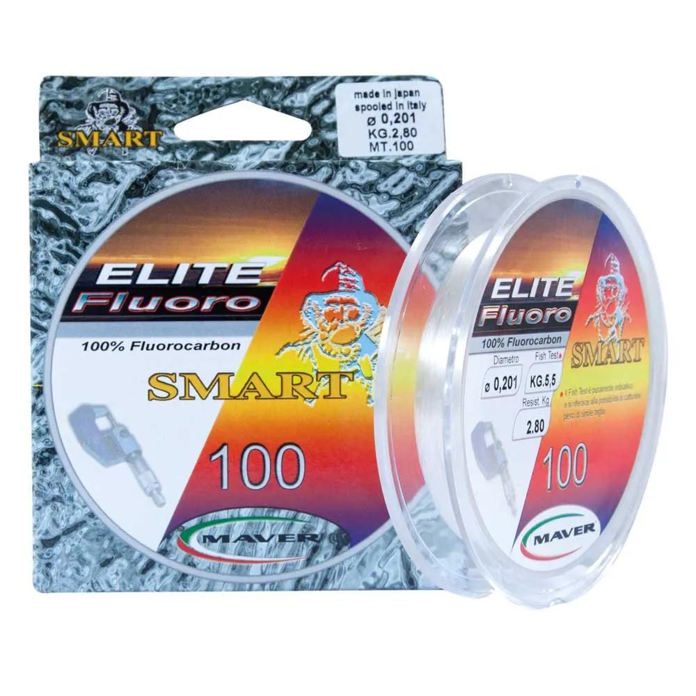 maver monofilament fishing line elite fluoro 100m 0.306mm