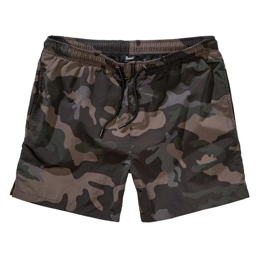 brandit swimming shorts basic darkcamo 2xl
