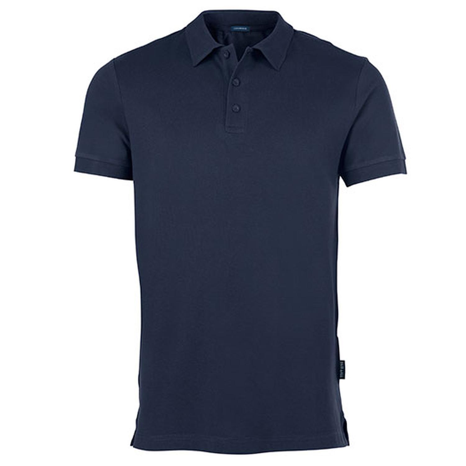 hrm polo shirt luxury stretch navy 4xl