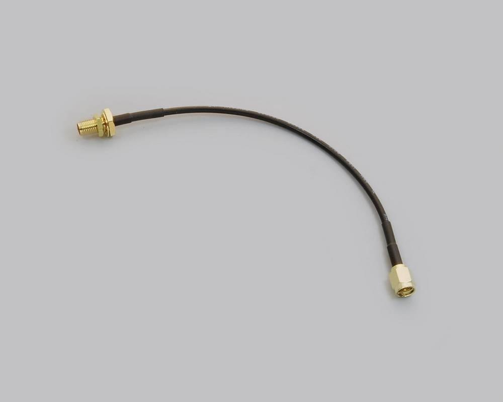 bkl electronic hf adapter 0409111 sma female to sma male 30cm 1 pc