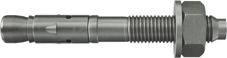 fischer anchor bolt faz ii plus 10/10 k r 75mm 50 pack