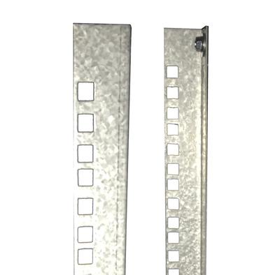 efb rack profile rails office 18u 2 pack