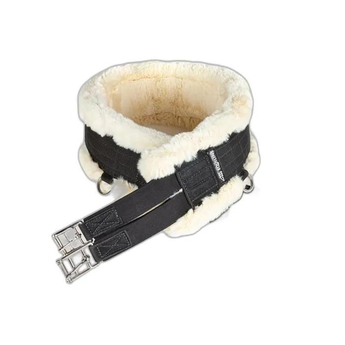 equiline saddle girth padded black 145cm