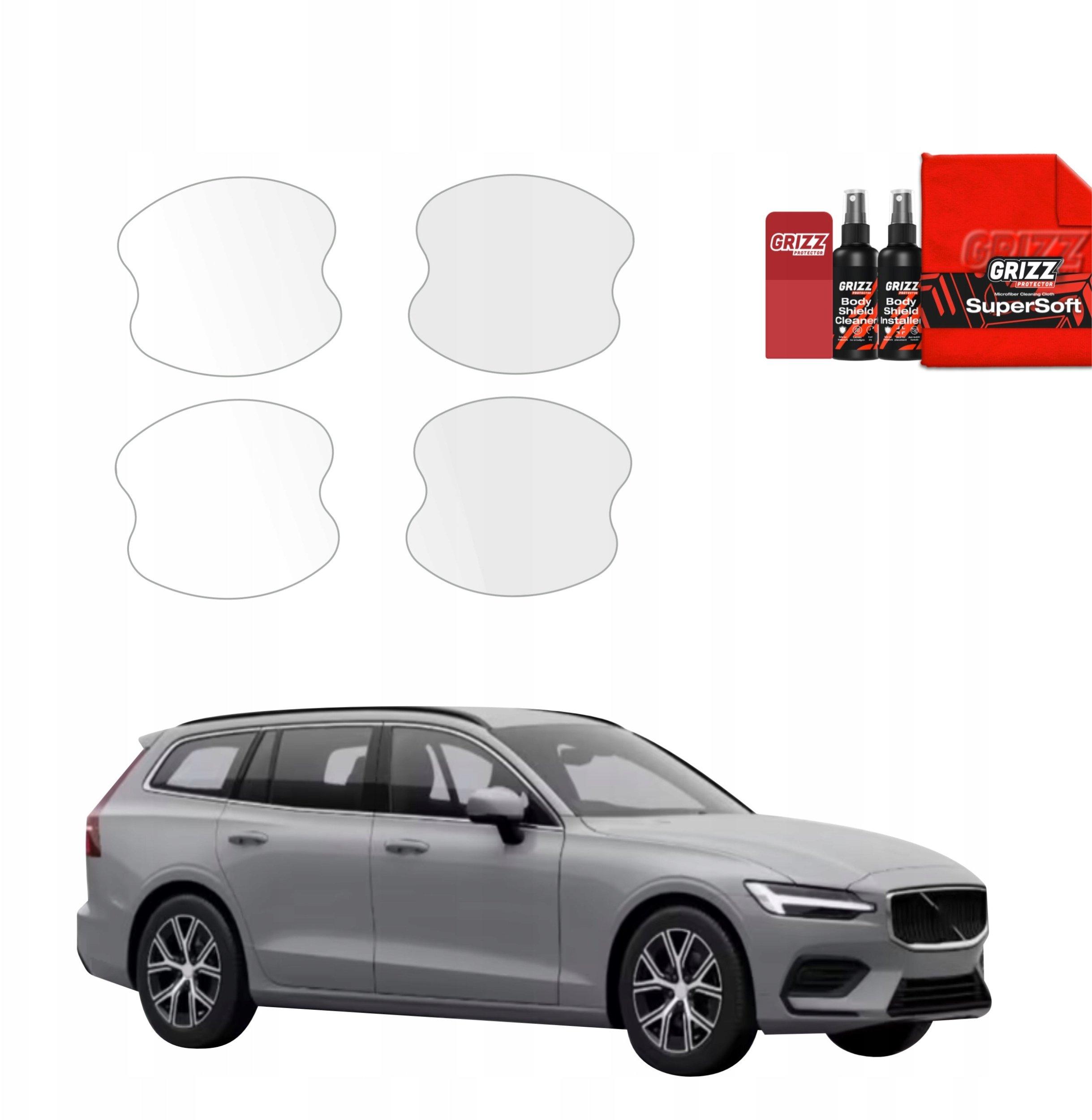 grizz protector paint protection film bodyshield volvo v60 2026