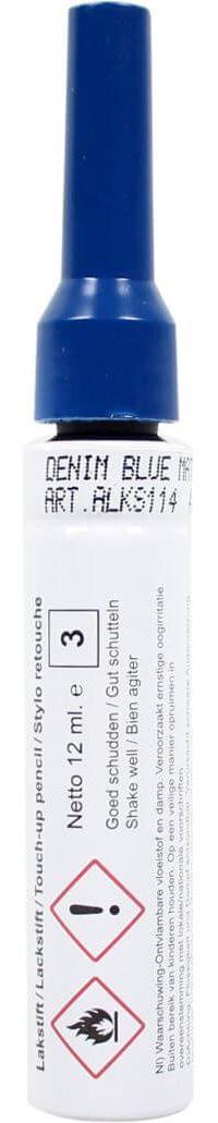 alpina touch-up paint lakstift denim blue pms7693 matte