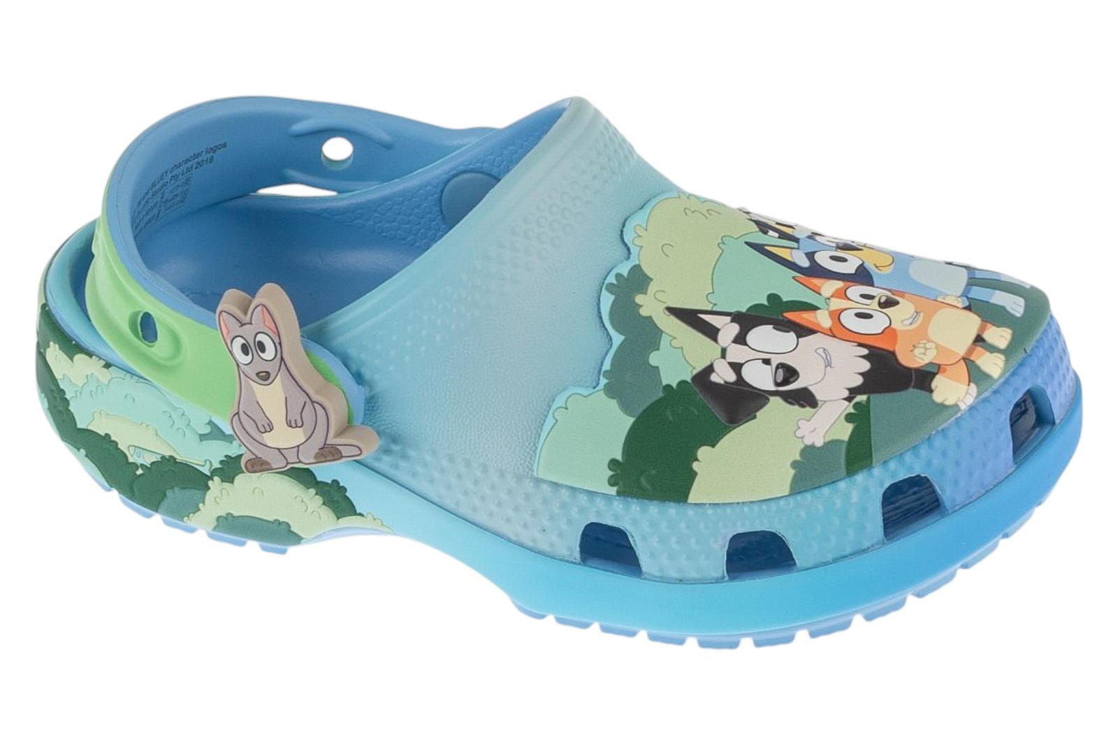 crocs clogs bluey multi 27/28