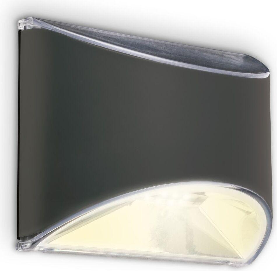 briloner solar wall light 3000k anthracite