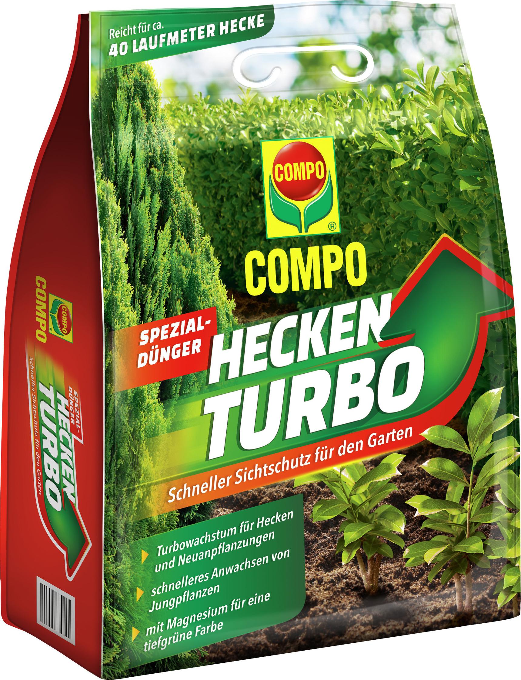 compo fertilizer heckenturbo 4kg